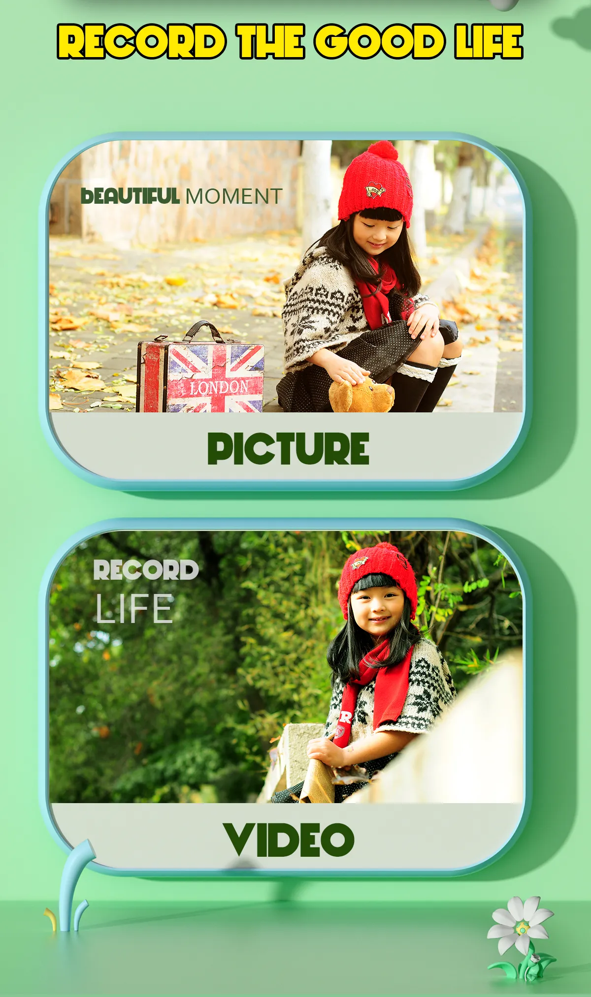 Kids Digital Camera For Photograph Mini Thermal Printer Photo Instant Print Children Video Camera Toys Festival Birthday Gifts