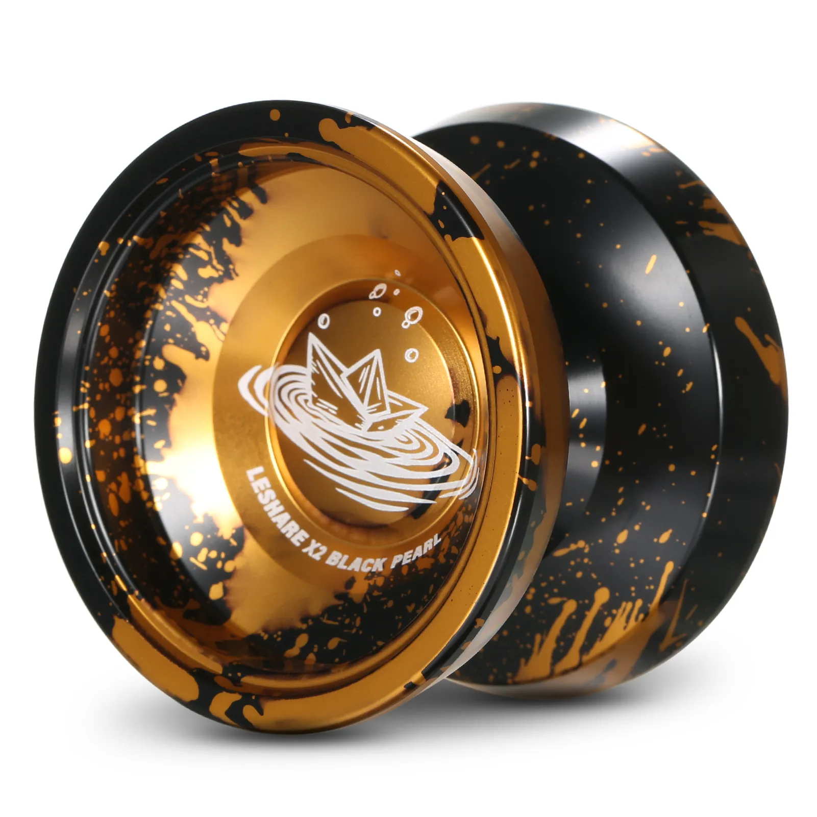 LESHARE Yoyo Ball Aluminum String Trick YoYo Balls Competitive Yo Yo Gift with Bearing Strings and Gloves Classic Toys