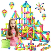 Magnetic construction game for children