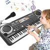 Piano with micro for children 61 keys