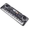 Piano with micro for children 61 keys