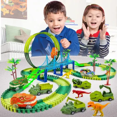 Dinosaur car circuit