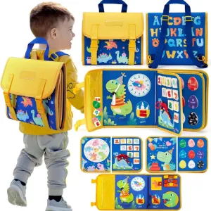 Busy Board Montessori Backpack