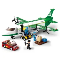 Construction game The passenger plane