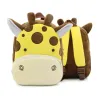 Plush maternal backpack-giraffe