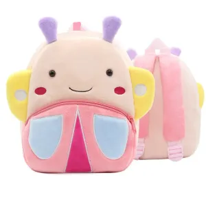 Plush maternal backpack-butterfly