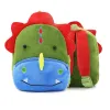 Plush maternal backpack-triceratops