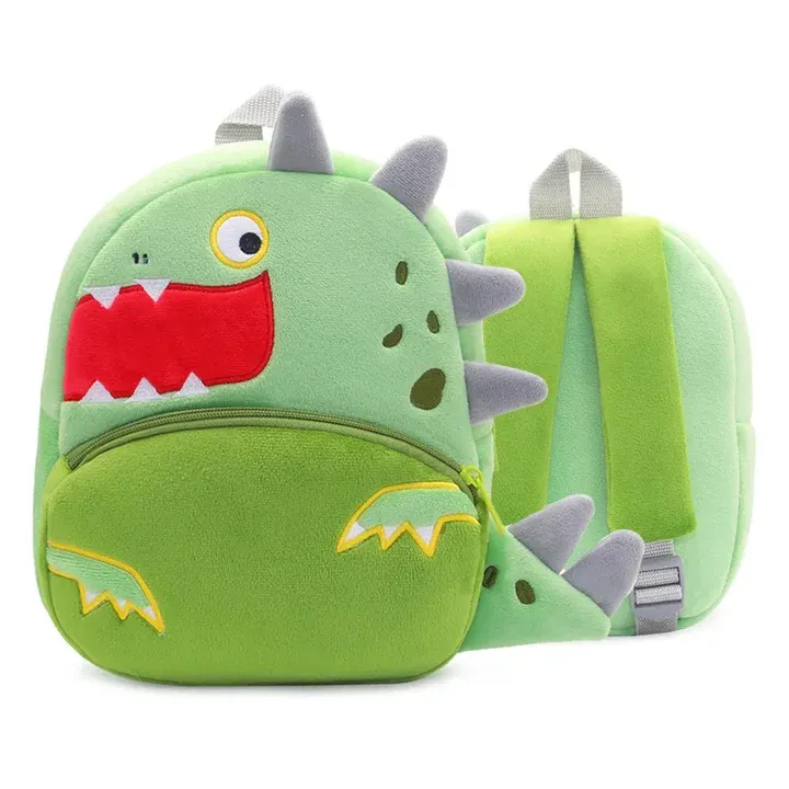 Plush maternal backpack-Dinosaur