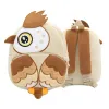 Plush maternal backpack-Owl
