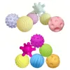 Set of 6 sensory bullets for baby