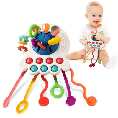 Baby Montessori Pull String Toy
