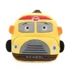Stereo cartoon car backpack boy girl 2-4 years old kindergarten school bag kids backpack plush backpack