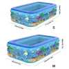 Inflatable Swimming Pool PVC Framed Swimming Pool Cartoon Pattern Thickening Swimming Pool for Toddler Kids