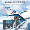Amphibious Waterproof Gyro Stabilized Foam Fixed-Wing Glider Aircraft RC Plane with 2.4G Radio Control Airplane Toys Gift Boys