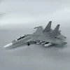 1/72 Scale J16D J-16D Fighter Aircraft Model Souvenir Planes Ornaments Toy Display