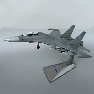 1/72 Scale J16D J-16D Fighter Aircraft Model Souvenir Planes Ornaments Toy Display