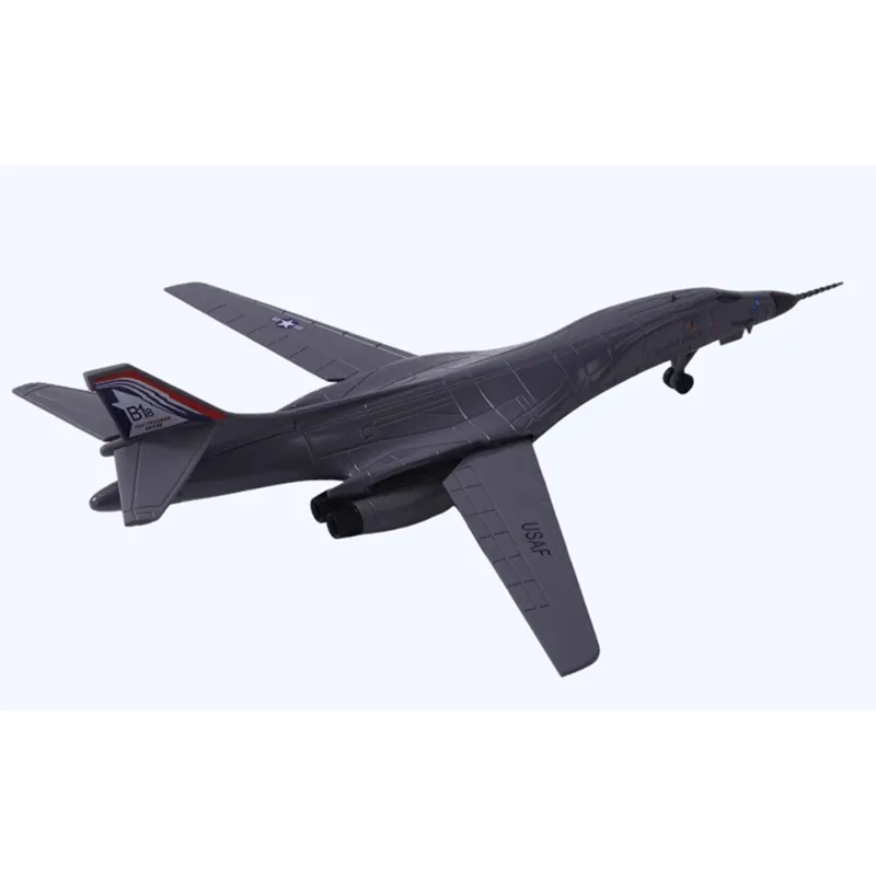 Diecast 1/144 Scale US B1b Aircraft Model B-1B Lancer Strategic Bomber Model Finished Display Toy Gift Collection