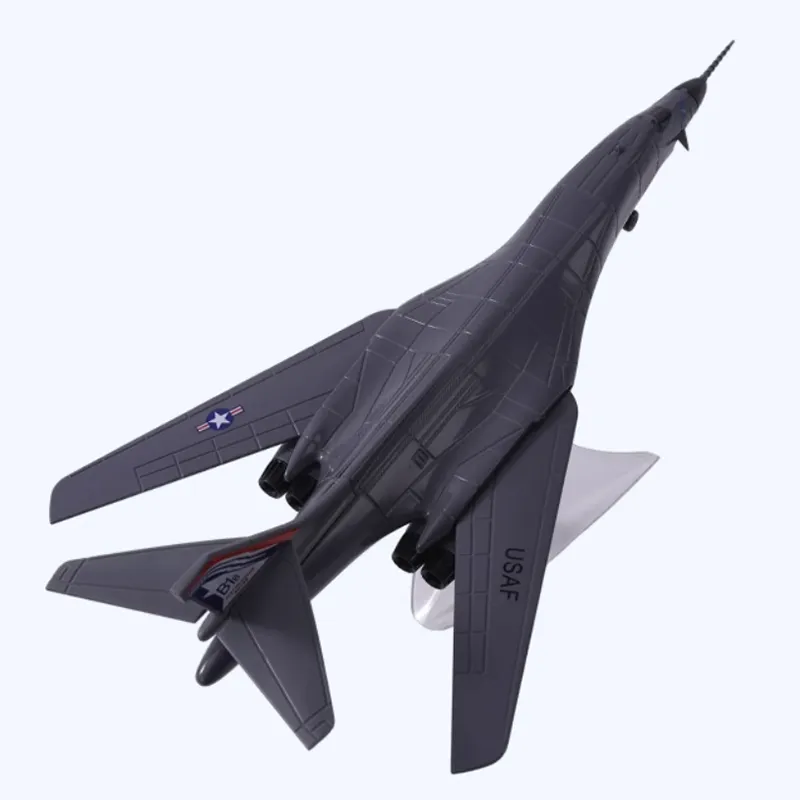Diecast 1/144 Scale US B1b Aircraft Model B-1B Lancer Strategic Bomber Model Finished Display Toy Gift Collection