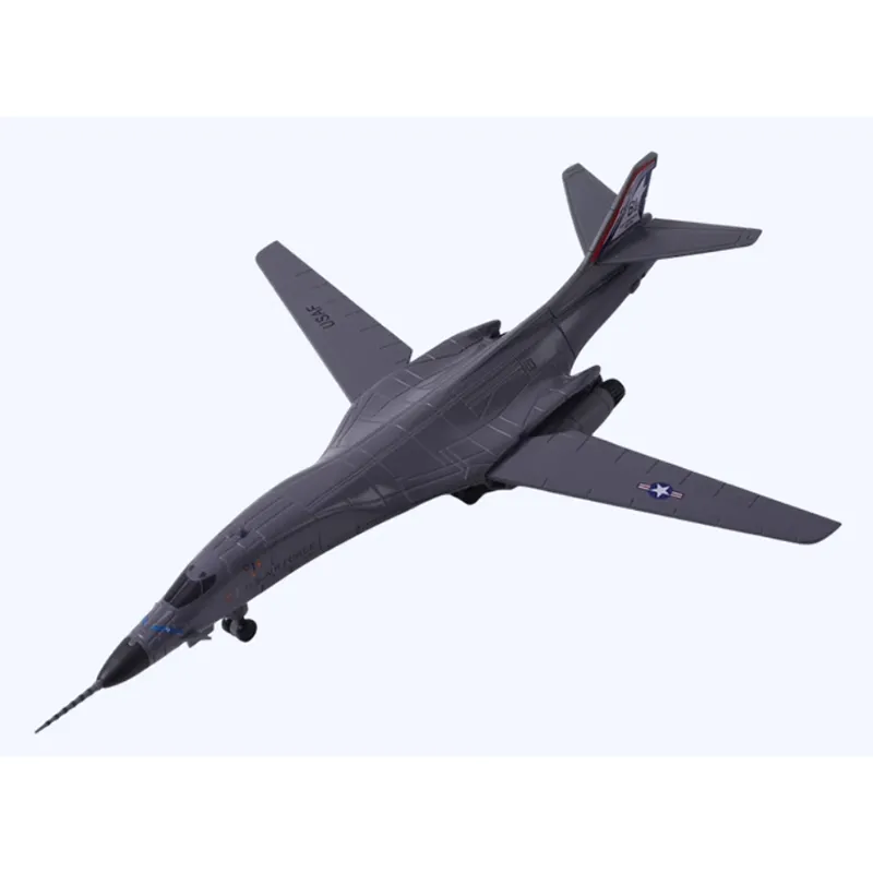 Diecast 1/144 Scale US B1b Aircraft Model B-1B Lancer Strategic Bomber Model Finished Display Toy Gift Collection