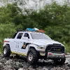 1:32 Dodge RAM TRX Pickup Alloy Car Model Diecasts Toy Off-road Vehicles Car Model Sound and Light Simulation Childrens Toy Gift