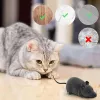 Remote-Controlled Rats Toy Battery Powered Robotic Mouse Cat Toy 4 Modes RC Mouse Cat Toy Pet Cats Supplies