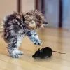 Remote-Controlled Rats Toy Battery Powered Robotic Mouse Cat Toy 4 Modes RC Mouse Cat Toy Pet Cats Supplies