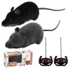 Remote-Controlled Rats Toy Battery Powered Robotic Mouse Cat Toy 4 Modes RC Mouse Cat Toy Pet Cats Supplies