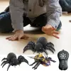 RC Crawling Animal With Realistic Full Function Radio Control Remote Control Spider Bee Toy With Cool Lights Kids Holiday Gift