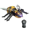 RC Crawling Animal With Realistic Full Function Radio Control Remote Control Spider Bee Toy With Cool Lights Kids Holiday Gift