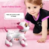 Smart Electronic Animal Pets RC Robot Dog Voice Remote Control Toys Funny Singing Dancing Robot Puppy Children's Birthday Gift