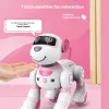 Smart Electronic Animal Pets RC Robot Dog Voice Remote Control Toys Funny Singing Dancing Robot Puppy Children's Birthday Gift