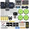 Keyestudio 4WD Microbit V2 Robot Cars Kit Mecanum Smart For Micro:bit Robot DIY STEM Python Programming Remote Control Toy Hobby