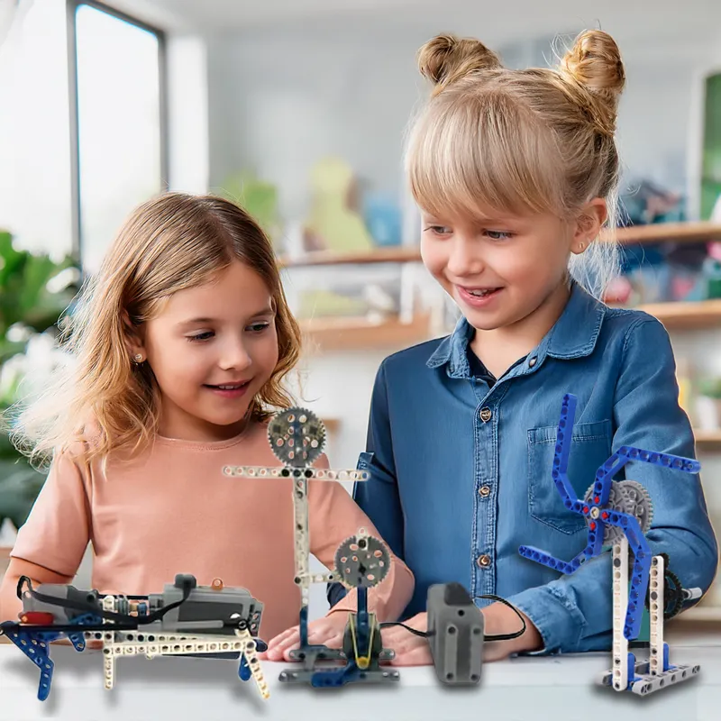 Programmable Kits, 630pcs And More Than18 Models, With Paper Manual And Video Tutorial, Educational Toy Programming Assembly Kit