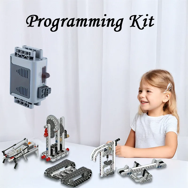 Programmable Kits, 630pcs And More Than18 Models, With Paper Manual And Video Tutorial, Educational Toy Programming Assembly Kit