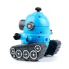 Programmable Dancing Robot with Music & Lights, Rechargeable Educational Toy for Kids Birthday Christmas Gift