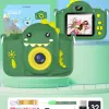 Kids Dinosaur Camera Portable Selfie Camera 1080P HD Digital Camera With 32GB Card Gift For Children Aged 3-12