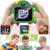 Kids Dinosaur Camera Portable Selfie Camera 1080P HD Digital Camera With 32GB Card Gift For Children Aged 3-12
