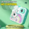 Kids Digital Camera For Photograph Mini Thermal Printer Photo Instant Print Children Video Camera Toys Festival Birthday Gifts