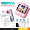 Kids Digital Camera For Photograph Mini Thermal Printer Photo Instant Print Children Video Camera Toys Festival Birthday Gifts
