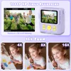 Kids Digital Camera 1080P HD Instant Print Camera Portable Camera Toy with 32GB Card Gift For Boys Girls 3-12