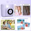 Kids Digital Camera 1080P HD Instant Print Camera Portable Camera Toy with 32GB Card Gift For Boys Girls 3-12