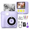 Kids Digital Camera 1080P HD Instant Print Camera Portable Camera Toy with 32GB Card Gift For Boys Girls 3-12