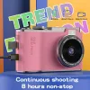CCD Digital Camera, Retro CCD Camera Toy,Multi- functional Simulated Game Toy, HD Front and Rear Dual Camera for Boys and Girls