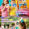 Kids Camera Instant Print, Toddler Cameras Christmas Birthday Gifts for Girls Age 3-12, Digital Video Instant Print Camera