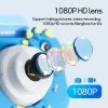 Digital Kids Cameras Toys Mini Children Camera 1080P HD 8x Zoom Dual Camera Boys Girls Birthday Gifts Outdoor Photography Toy