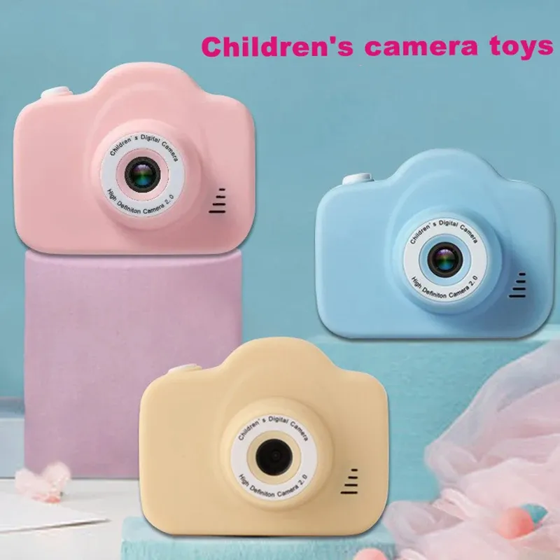 New Mini Children Camera Toy Portable Minitype Kids Outdoor Camera Parent-Child Interaction Records Good Moment Toys Camera Gift