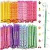 200 Pcs Smelly Pencils for Kids Inspirational H Pencils with Erasers Cylinder Colorful Fun Wood Pencils Motivational Graphite