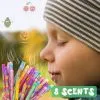 200 Pcs Smelly Pencils for Kids Inspirational H Pencils with Erasers Cylinder Colorful Fun Wood Pencils Motivational Graphite