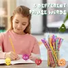 200 Pcs Smelly Pencils for Kids Inspirational H Pencils with Erasers Cylinder Colorful Fun Wood Pencils Motivational Graphite