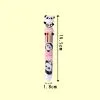 0.5mm Cartoon Panda Ballpoint Pen 10 In 1 Cute Colorful Ink Gel Pen Press-type Multifunction Journal Pens Office Supplies
